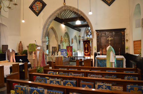 The Exhibition of Vestments in St Mary&rsquo;s
